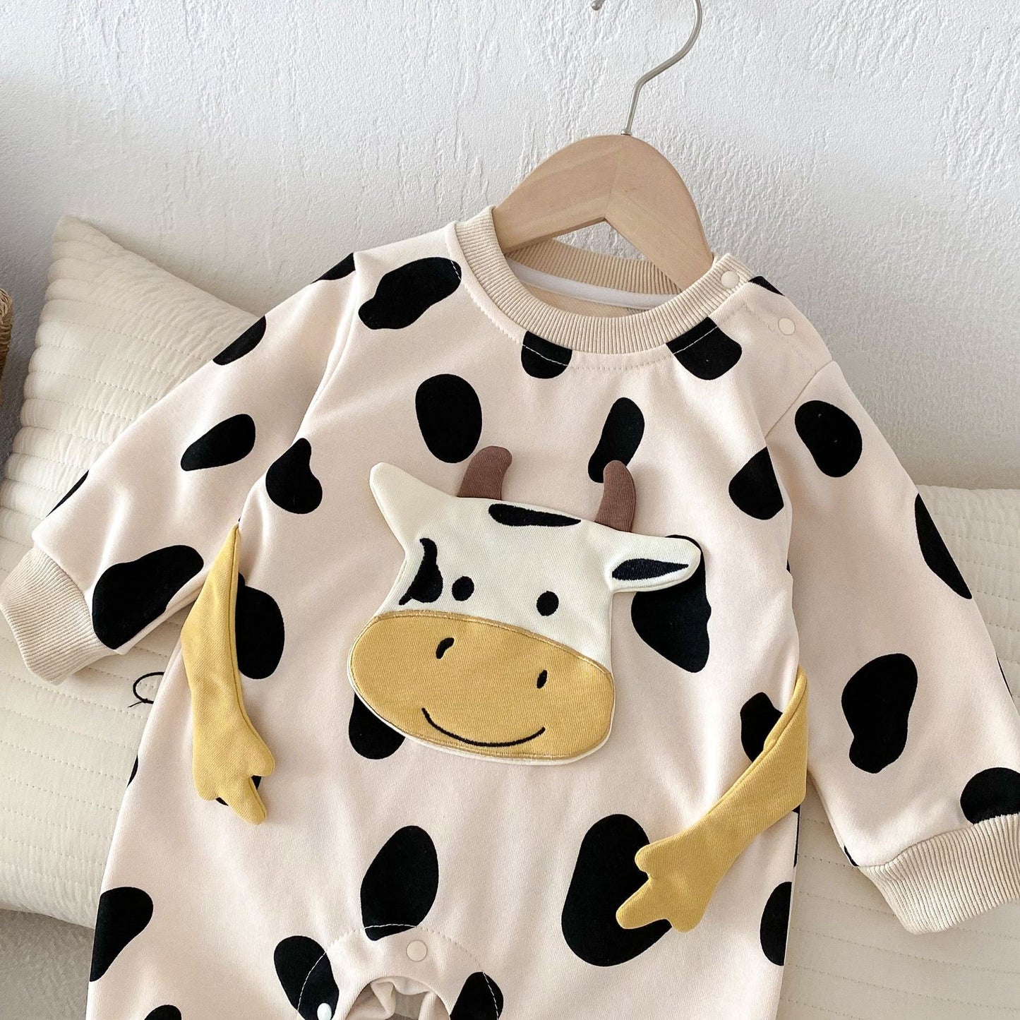 Tuta Baby Mucca